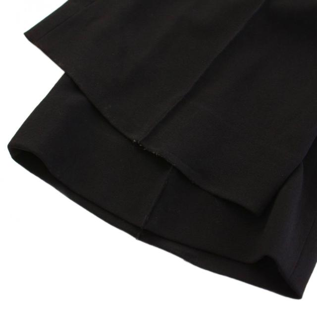 【中古】セリーヌ CELINE スラックスパンツ ジップフライ ストレート ストレッチ ウール 44 黒 ブラック 中古】セリーヌ CELINE スラックスパンツ ジップフライ ストレート