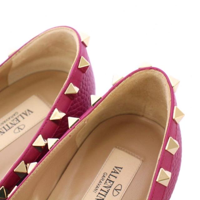 Valentino ロックスタッズ　パテント　パンプス　37 美品 Valentino ロックスタッズ パテント パンプス 37 美品 中古