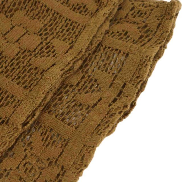 【中古】フレームワーク Framework 25SS コットンレースパンツ イージーパンツ 刺繍 茶 ブラウン 25030220717010 中古】フレームワーク Framework 25SS コットンレースパンツ イージー