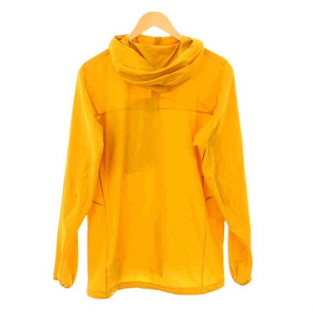 【中古】アークテリクス スコーミッシュフーディジャケット ナイロン アウター ジップアップ ロゴ プリント M 黄色 中古】アークテリクス スコーミッシュフーディジャケット ナイロン
