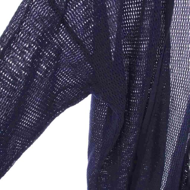 中古】バトナー ONLY ARK 別注 24SS NO COLLAR MESH CARDIGAN ノー