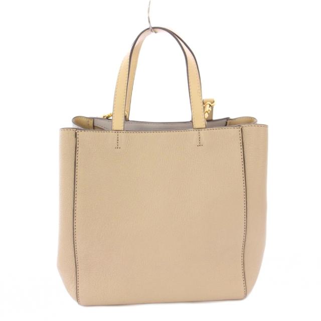 中古】トリーバーチ マックグローカラーブロックキャリーオール 2WAY