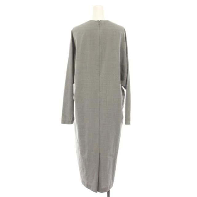 中古】ブラミンク FALL ウールクルーネックロングスリーブワンピース