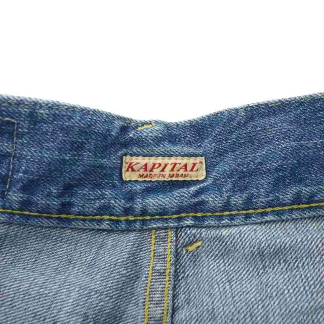 中古】キャピタル kapital デニムパンツ ジーンズ ジーパン ハイ  