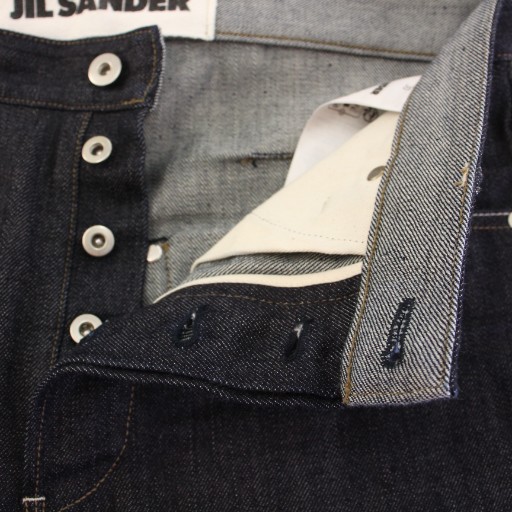 中古】ジルサンダー Wデニムトラウザー03スタンダードパンツ ジーンズ