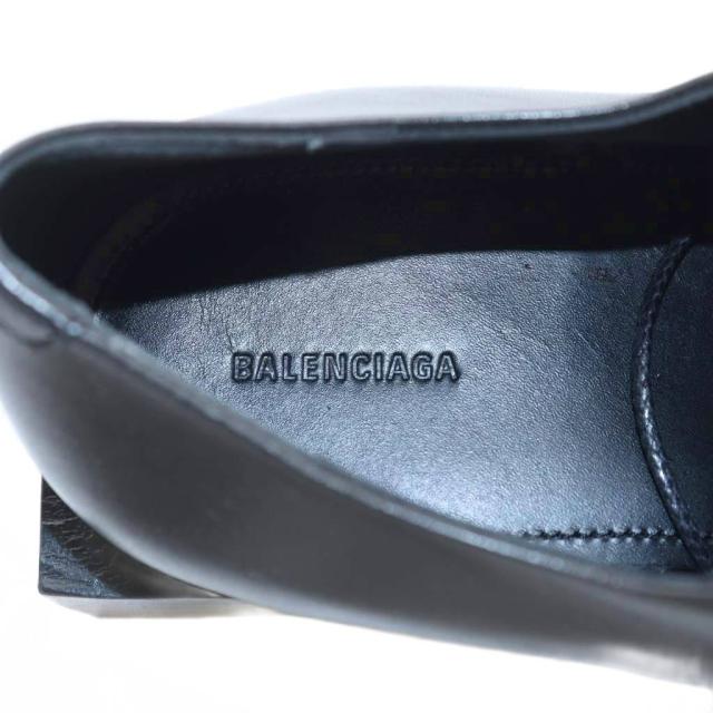 中古】バレンシアガ BLOC RIM DERBY ダービーシューズ モカシン レース