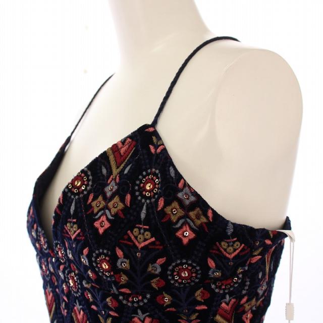 中古】未使用品 アメリヴィンテージ インドエンブロイダリービスチェ