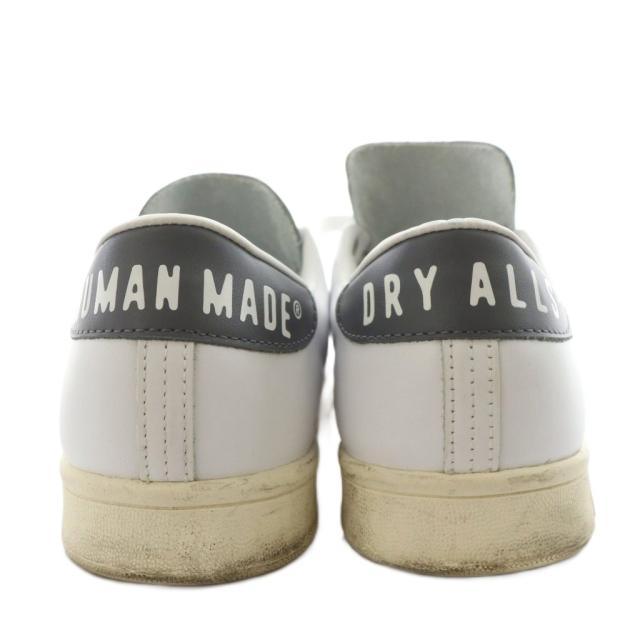 【中古】アディダスオリジナルス × ヒューマンメイド スタンスミス スニーカー シューズ US11 29.0cm 白 FY0735