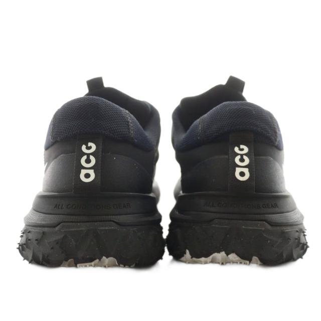 【中古】コムデギャルソンオムプリュス × ナイキ マウンテンフライ2 ロー スニーカー US11 29.0cm 黒 FZ3311-001