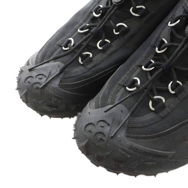 【中古】コムデギャルソンオムプリュス × ナイキ マウンテンフライ2 ロー スニーカー US11 29.0cm 黒 FZ3311-001