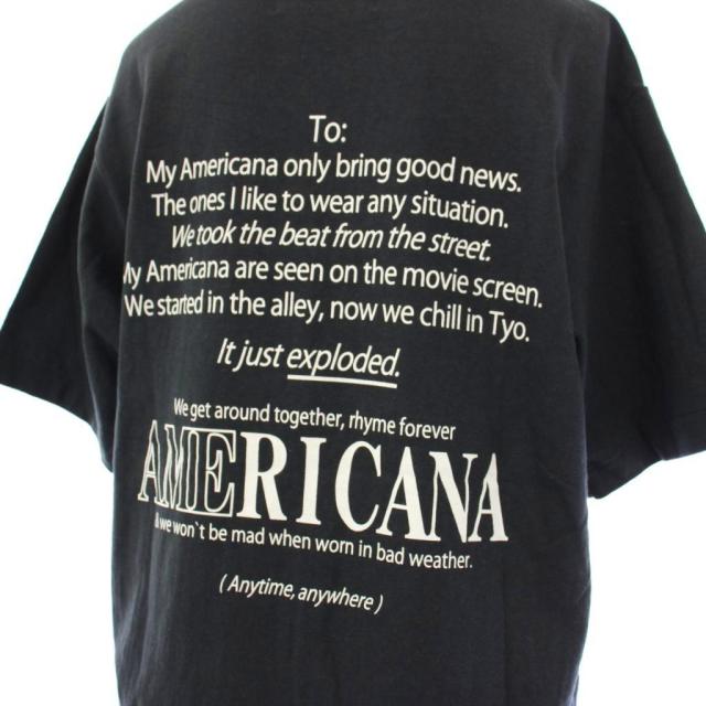 アパルトモン ドゥーズィエムクラス アメリカーナ ロゴTシャツ