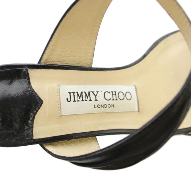 中古】ジミーチュウ JIMMY CHOO JAGO 60 サンダル ストラップ ナッパ