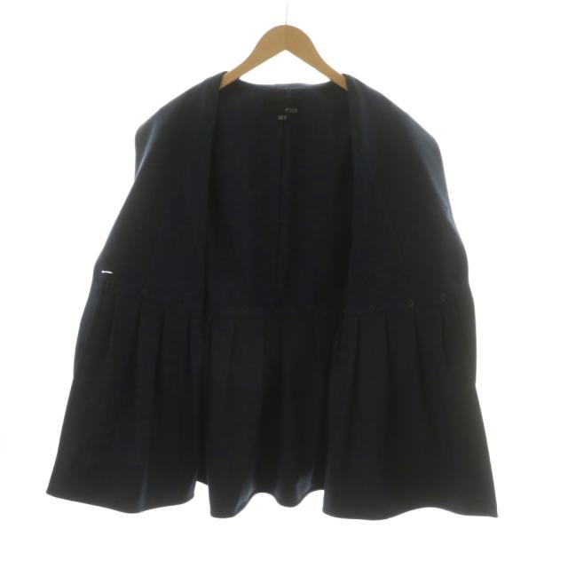 中古】アツロウタヤマ ドッキング2WAYテーラードジャケット チャック