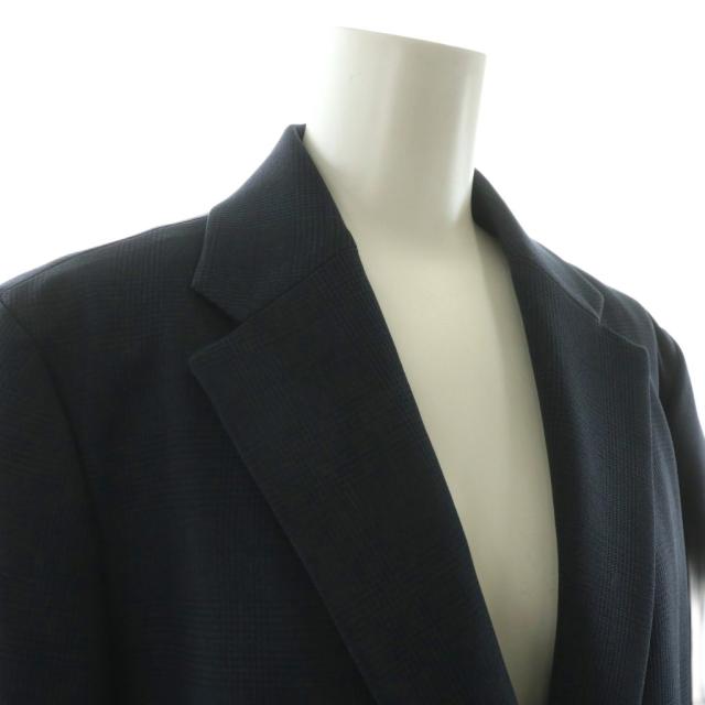 【中古】アツロウタヤマ ドッキング2WAYテーラードジャケット チャック シングル 36 ネイビー 3733 24016 中古】アツロウタヤマ ドッキング2WAYテーラードジャケット チャック