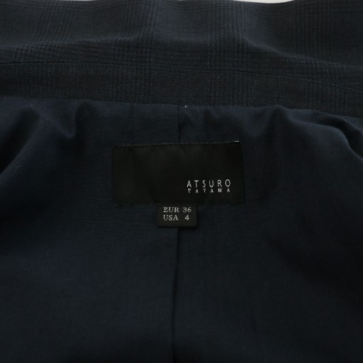 中古】アツロウタヤマ ドッキング2WAYテーラードジャケット チャック