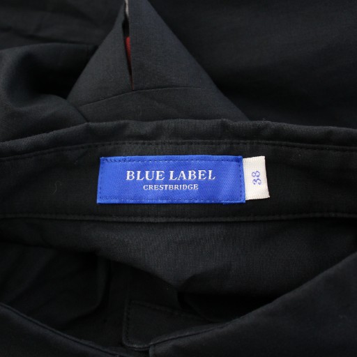 中古】ブルーレーベルクレストブリッジ シャツワンピース ミモレ