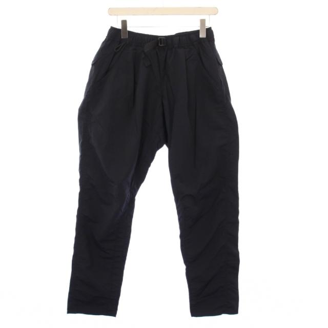 【中古】山と道 U.L. HIKE & BACKPACKING クライミングパンツ イージー ナイロン ウエストゴム ベルト L 黒