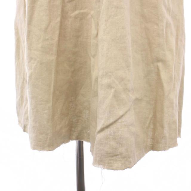 中古】スピック&スパン SOリネンキャミワンピース フレア ミモレ