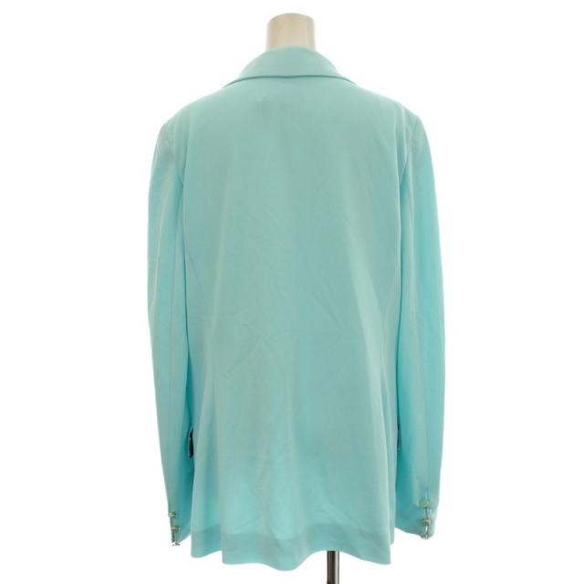 中古】レオナール LEONARD テーラードジャケット 42 水色 ライトブルー