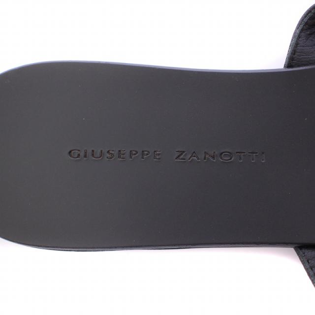 中古】ジュゼッペザノッティデザイン フラットサンダル ラウンドトゥ