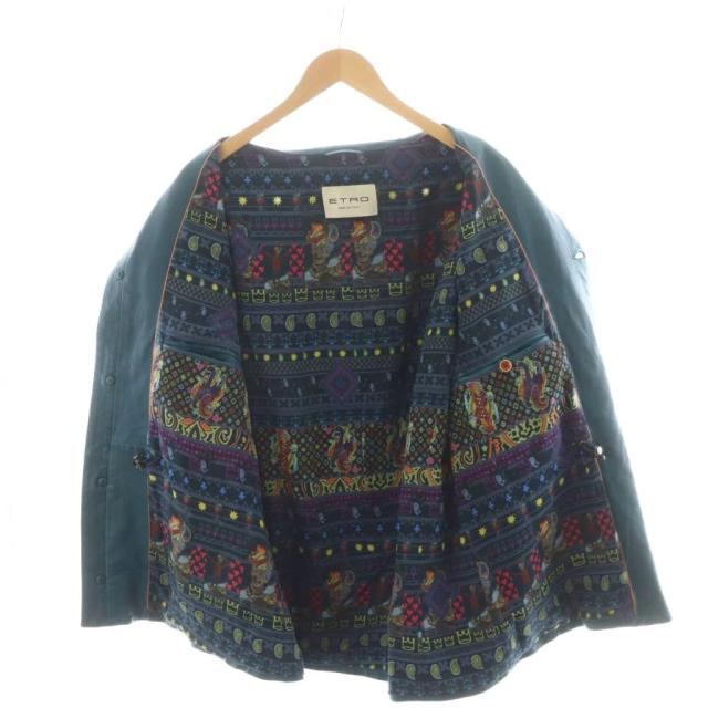 エトロ　シルク　ジャケット　40 Samuel Zelig Antique Zip Jacket - Black – Standard & Strange