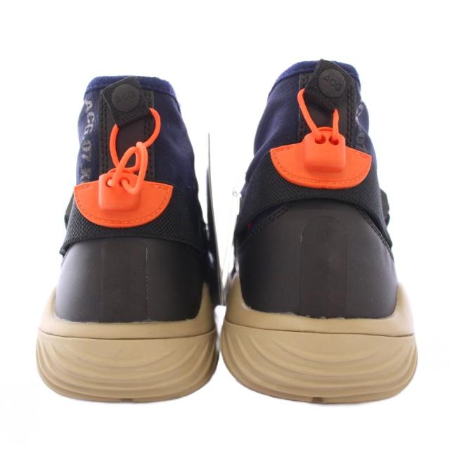 【中古】未使用品 ナイキ ラボ ACG.07.KMTR オブシディアン スニーカー US9.5 27.5cm 紺 タグ付き 902776-401