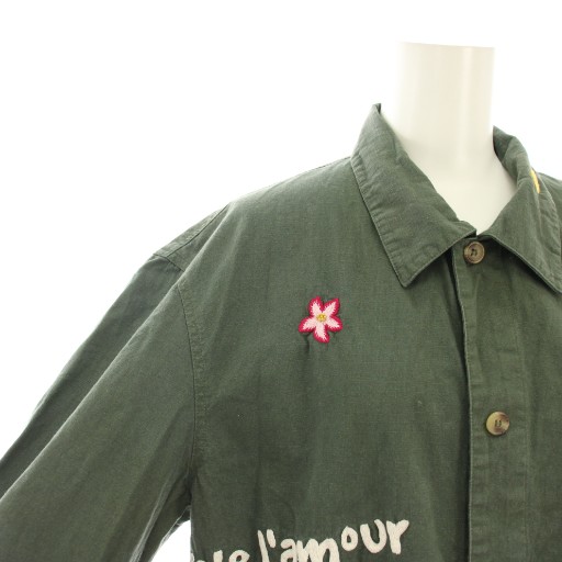 中古】トリビュート Tribu-To ミリタリージャケット シャツジャケット