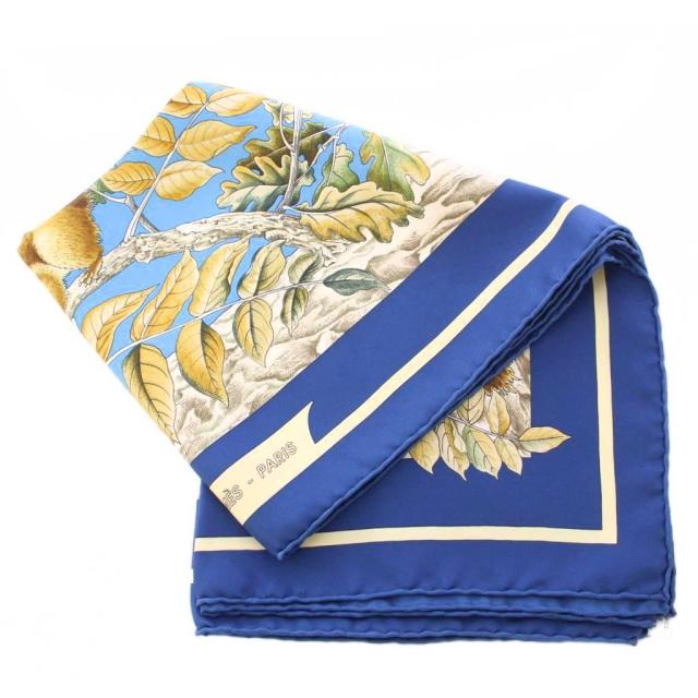 中古】エルメス HERMES カレ90 CASSE-NOISETTE くるみ割り スカーフ