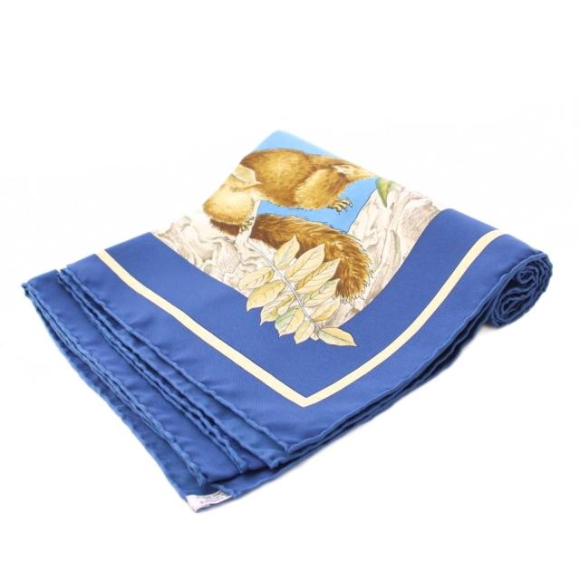 中古】エルメス HERMES カレ90 CASSE-NOISETTE くるみ割り スカーフ