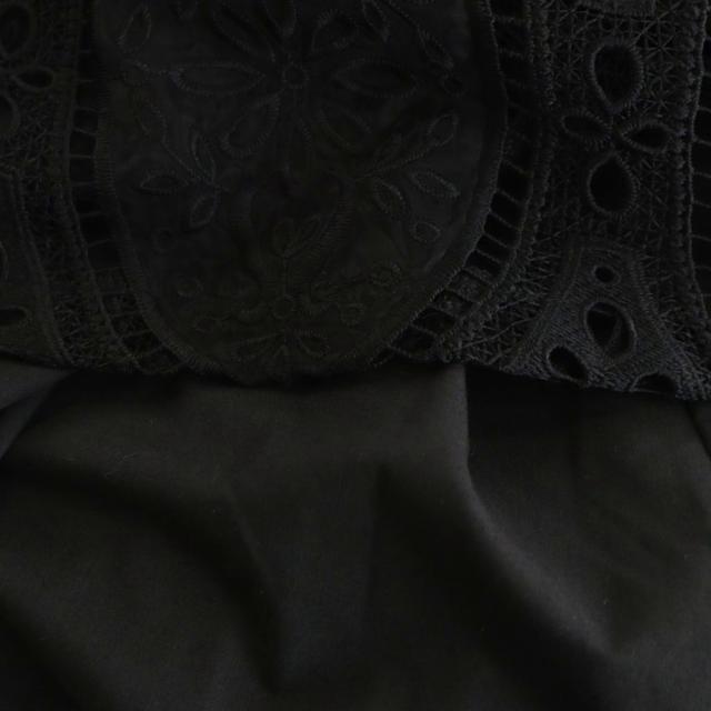 中古】ツル バイ マリコオイカワ フラワーレースタックフレアロング