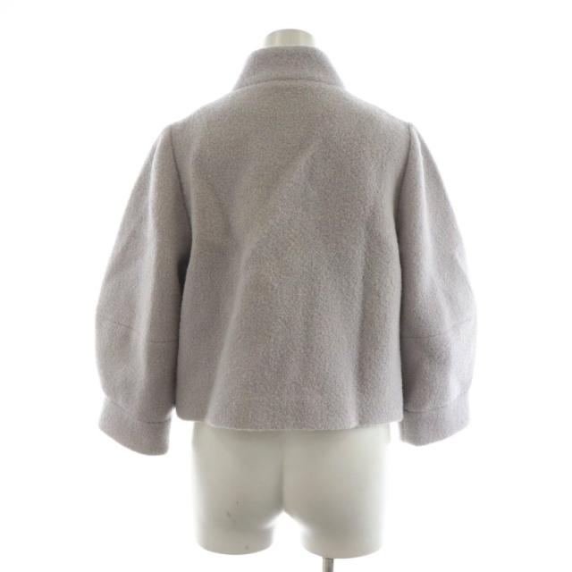 【中古】ルネ Rene ショートジャケット パール装飾 ウール 34 ラベンダー 6143020 /AN47 レディース_2