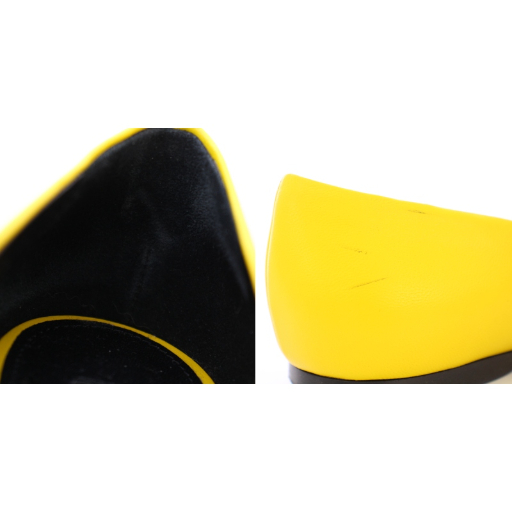 中古】セルジオロッシ Sergio rossi SR1 フラットパンプス ポイン