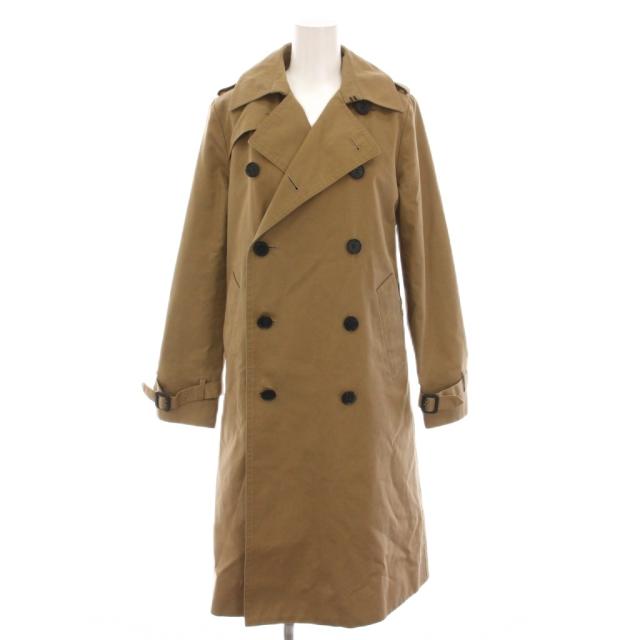 【中古】ハイク HYKE トレンチコート ロング アウター 2 ベージュ 171-17005 022 /YM レディース