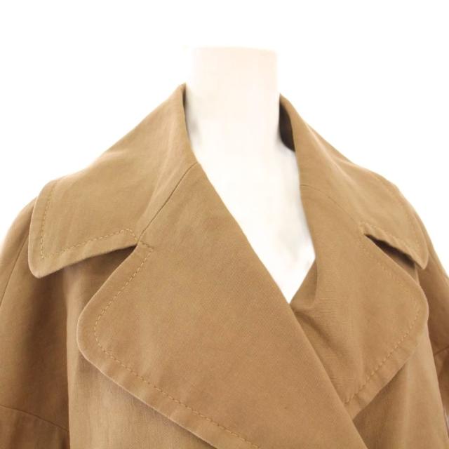 【中古】レッド ヴァレンティノ RED VALENTINO ダブルテーラードジャケット リネン 麻 38 ベージュ 2ROCJB756EL 中古】レッド ヴァレンティノ RED VALENTINO ダブルテーラード