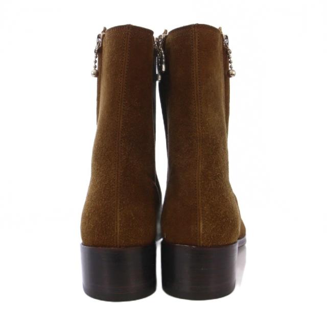 【中古】ISAMU KATAYAMA BACKLASH WHITE FLAGS ダブルジップブーツ 26 ベージュ メンズ 中古】ISAMU KATAYAMA BACKLASH WHITE FLAGS ダブルジップブーツ 26