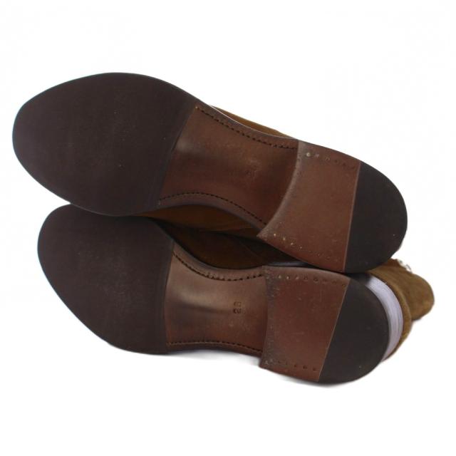 中古】ISAMU KATAYAMA BACKLASH WHITE FLAGS ダブルジップブーツ 26