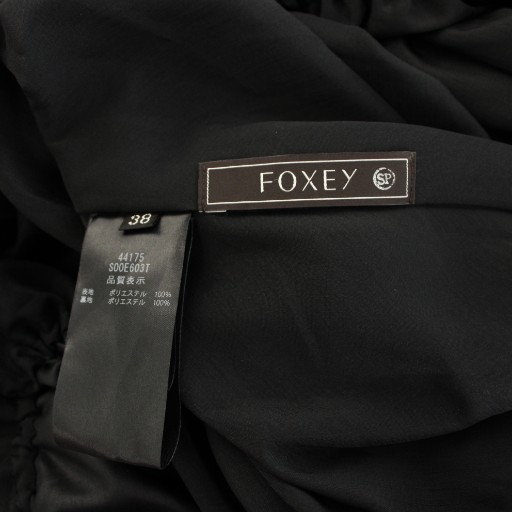 中古】フォクシー 24年 Taylor ドレス ワンピース ひざ丈 ノースリーブ