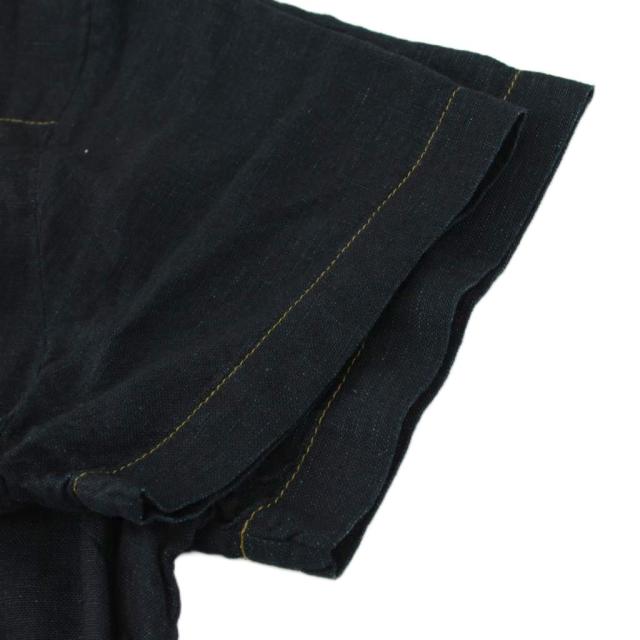 中古】パラスパレス ワンピース ロング マキシ 半袖 ハーフボタン