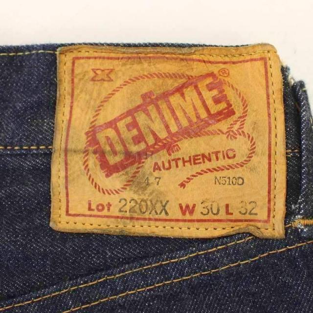 中古】ドゥニーム DENIME デニムパンツ Lot 220XX XX MODEL ボタン
