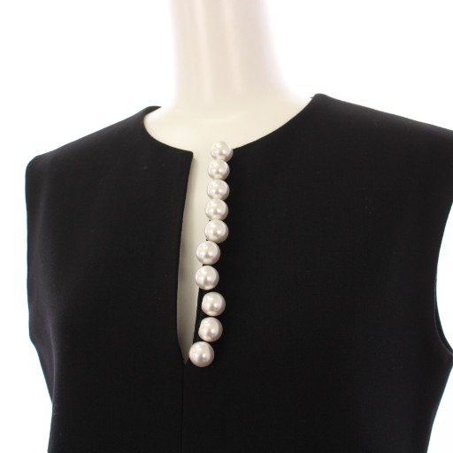 中古】ヨーコチャン YOKO CHAN essence ノースリーブワンピース ひざ丈