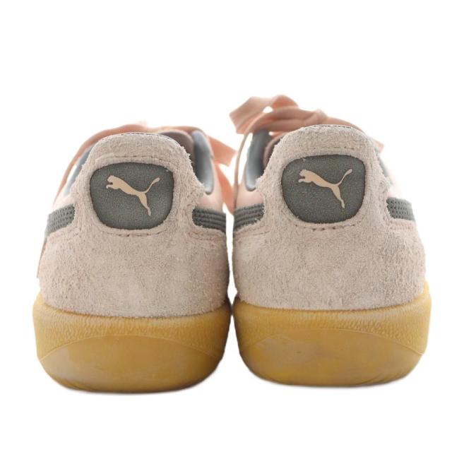 【中古】プーマ PUMA パレルモ へアリー PALERMO HAIRY GS スニーカー シューズ 24.0cm ピンク 403036