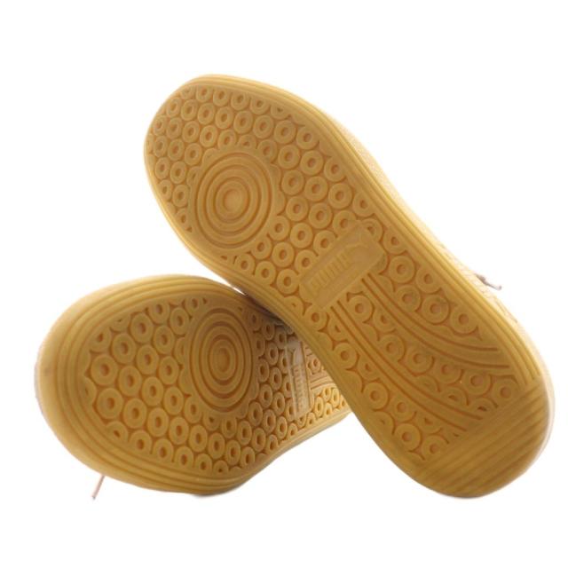 【中古】プーマ PUMA パレルモ へアリー PALERMO HAIRY GS スニーカー シューズ 24.0cm ピンク 403036