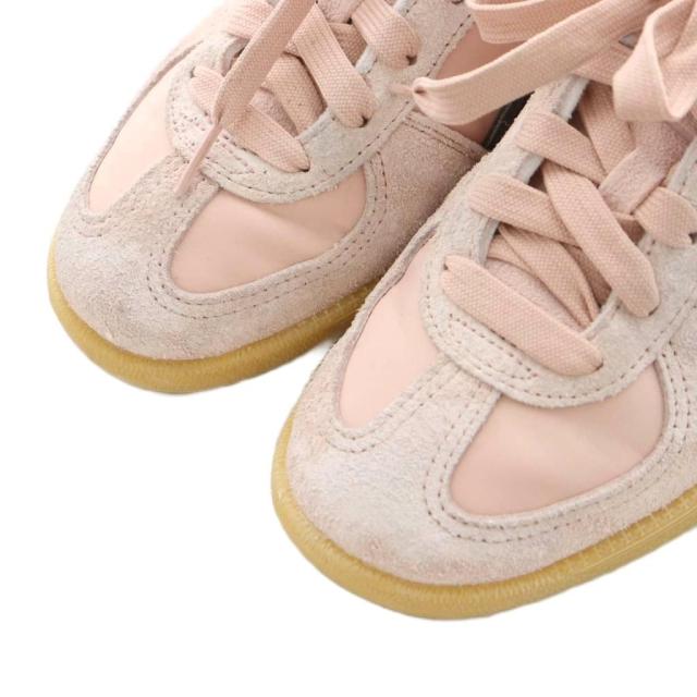 【中古】プーマ PUMA パレルモ へアリー PALERMO HAIRY GS スニーカー シューズ 24.0cm ピンク 403036