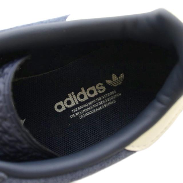 【中古】アディダス ガゼル インドア シップス ネイビー スニーカー US6 23.5cm JQ6172