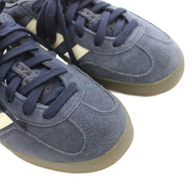 【中古】アディダス ガゼル インドア シップス ネイビー スニーカー US6 23.5cm JQ6172