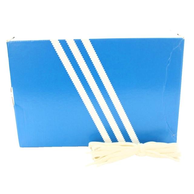 【中古】アディダス ガゼル インドア シップス ネイビー スニーカー US6 23.5cm JQ6172