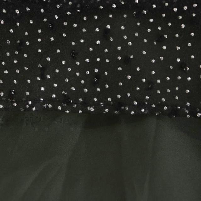 中古】カデュネ CADUNE 24SS キラキラドットスカート フレアスカート