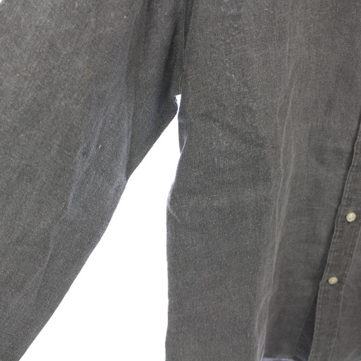 ラルフローレン CLASSIC FIT ボタンダウンシャツ ブラウス グレー 古着 ラルフローレン Ralph Lauren CLASSIC FIT クラシックフィット