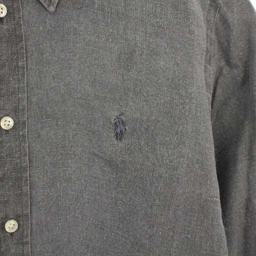 ラルフローレン CLASSIC FIT ボタンダウンシャツ ブラウス グレー POLO RALPH LAUREN（ポロ・ラルフローレン） 【並行輸入品】ラルフ