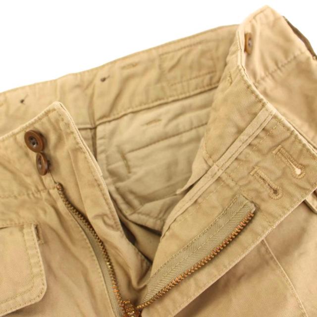 中古】カラー kolor カーゴパンツ ジップフライ 1 茶 ブラウン 16SCM